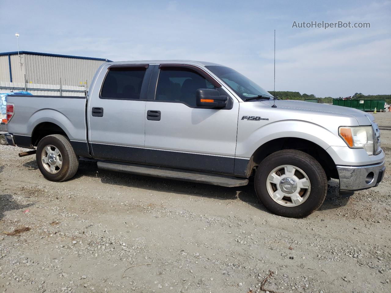 2011 Ford F150 Supercrew Серебряный vin: 1FTEW1CM2BKD28083