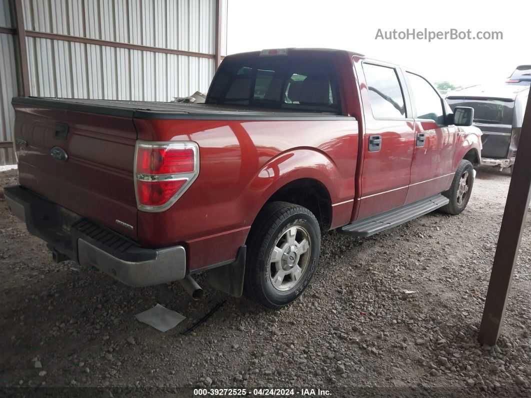 2014 Ford F-150 Xlt Темно-бордовый vin: 1FTEW1CM4EKD47075