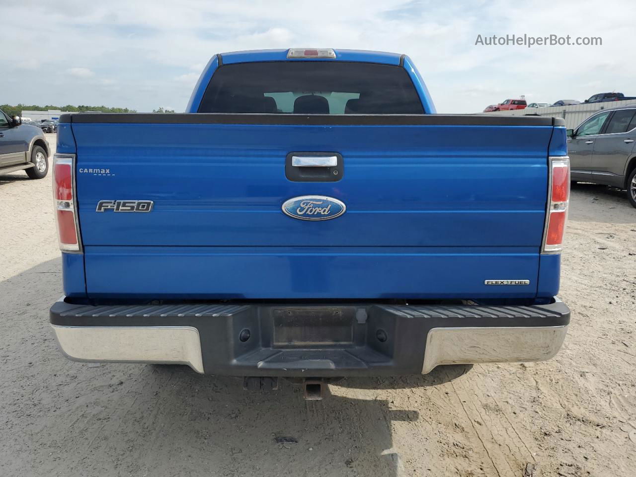 2011 Ford F150 Supercrew Blue vin: 1FTEW1CM6BFB89343