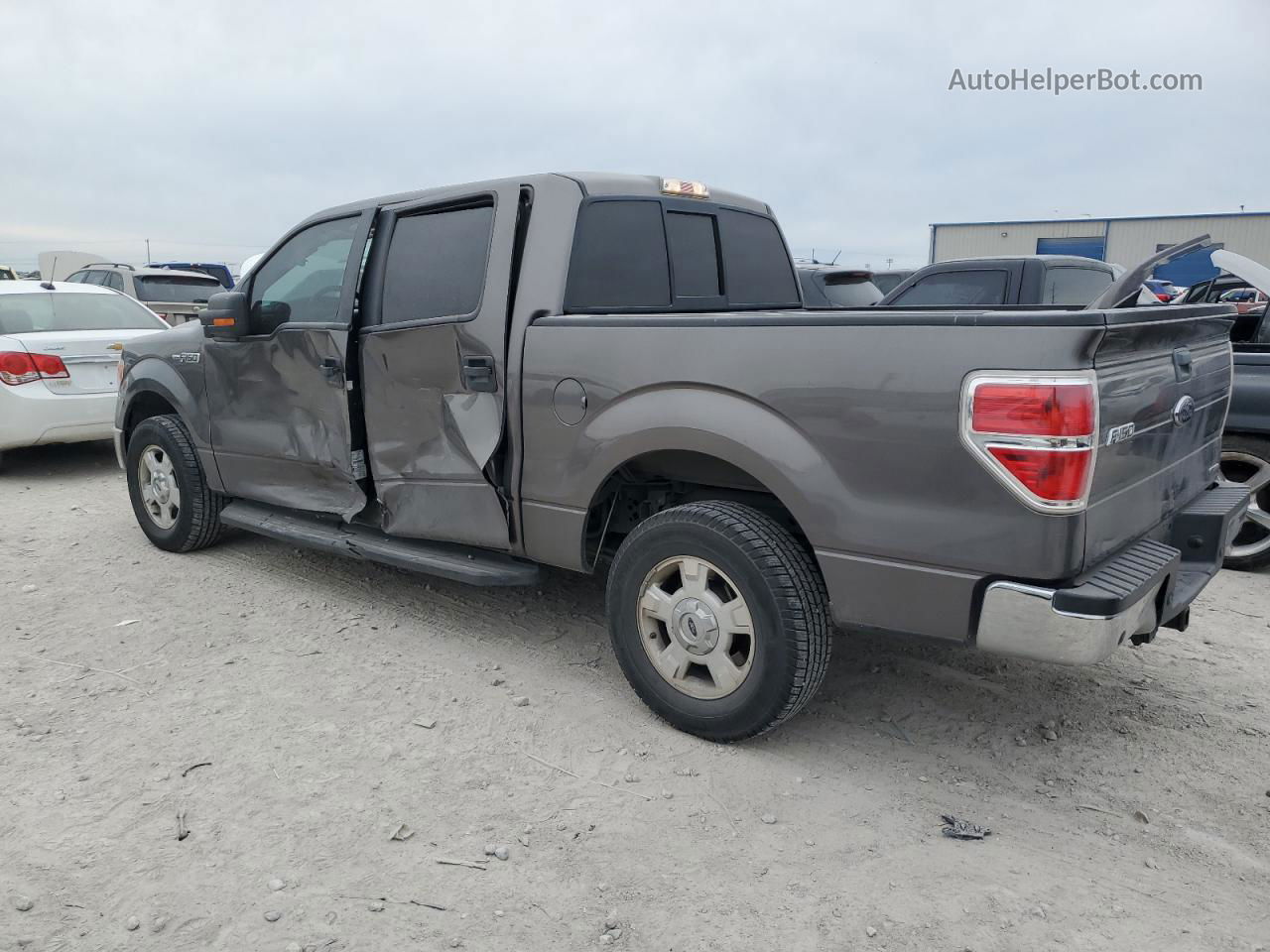 2014 Ford F150 Supercrew Gray vin: 1FTEW1CM7EFA19433