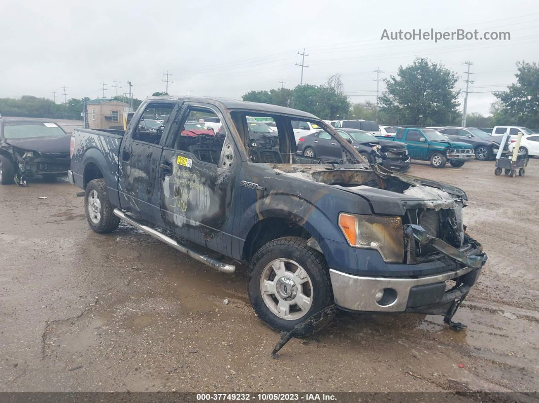 2014 Ford F-150 Xl/stx/xlt Blue vin: 1FTEW1CM7EFA48057