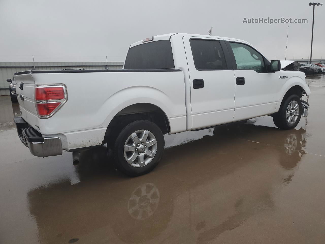 2014 Ford F150 Supercrew White vin: 1FTEW1CM7EKF90315