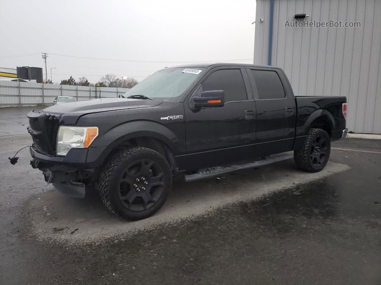 2011 Ford F150 Supercrew Black vin: 1FTEW1CM8BKD59872