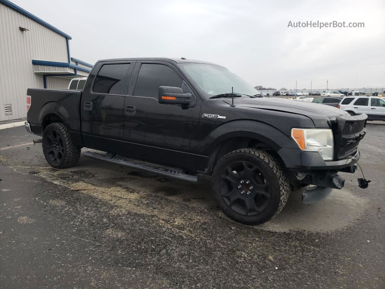 2011 Ford F150 Supercrew Черный vin: 1FTEW1CM8BKD59872