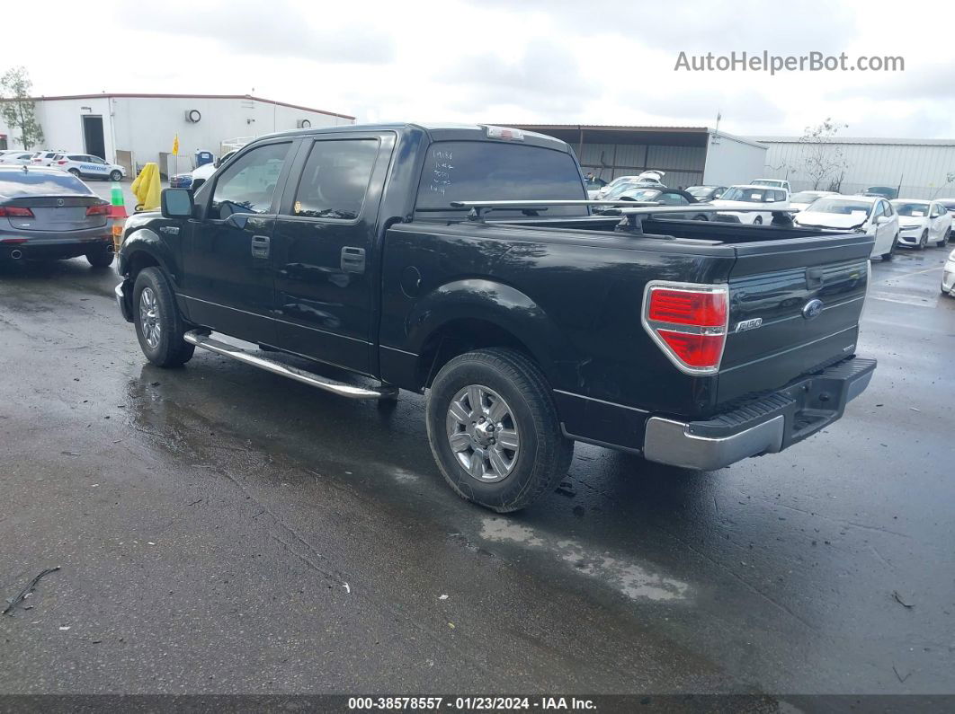 2014 Ford F-150 Xlt Black vin: 1FTEW1CM8EFA45331