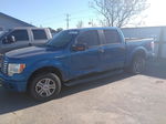 2011 Ford F150 Supercrew Blue vin: 1FTEW1CM9BKD65261