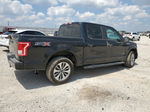 2017 Ford F150 Supercrew Black vin: 1FTEW1CP0HKC42256