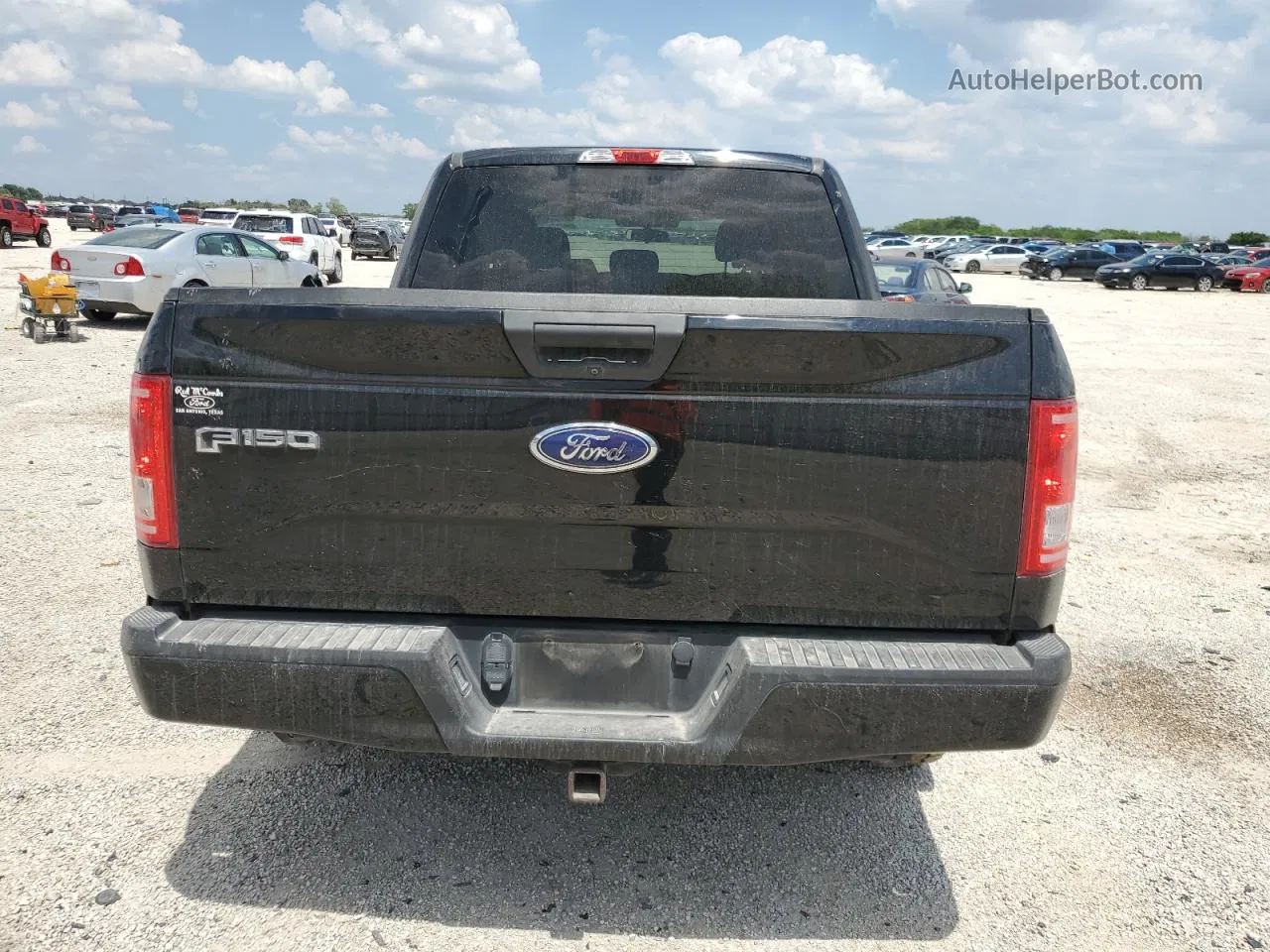 2017 Ford F150 Supercrew Черный vin: 1FTEW1CP0HKC42256