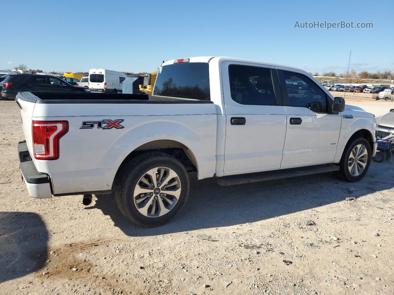 2017 Ford F150 Supercrew White vin: 1FTEW1CP0HKC60918