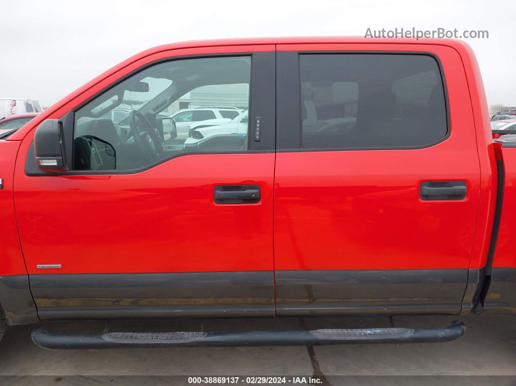 2017 Ford F-150 Xlt Red vin: 1FTEW1CP0HKC71241