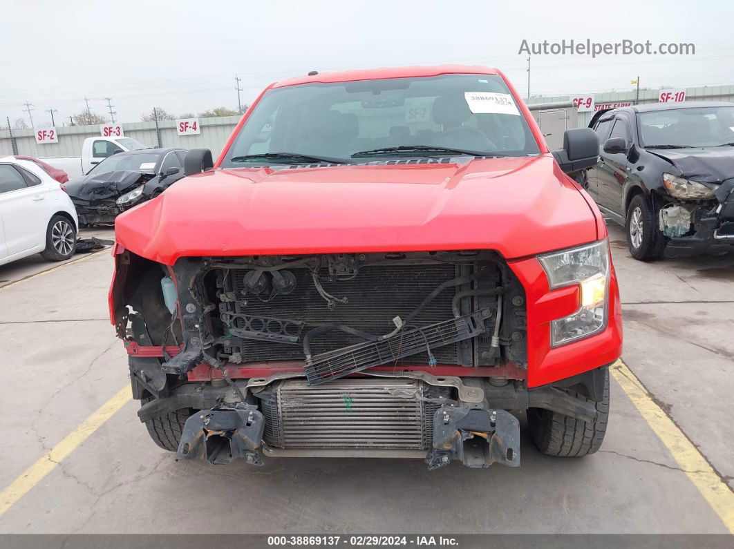 2017 Ford F-150 Xlt Red vin: 1FTEW1CP0HKC71241