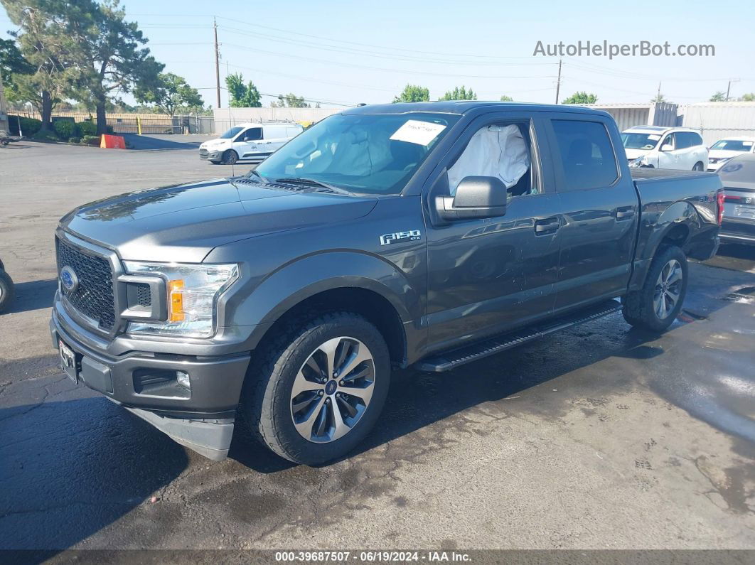 2019 Ford F-150 Xl Gray vin: 1FTEW1CP0KKD82833