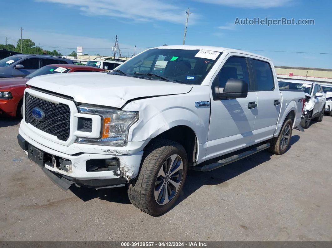 2019 Ford F-150 Xl White vin: 1FTEW1CP0KKE46921