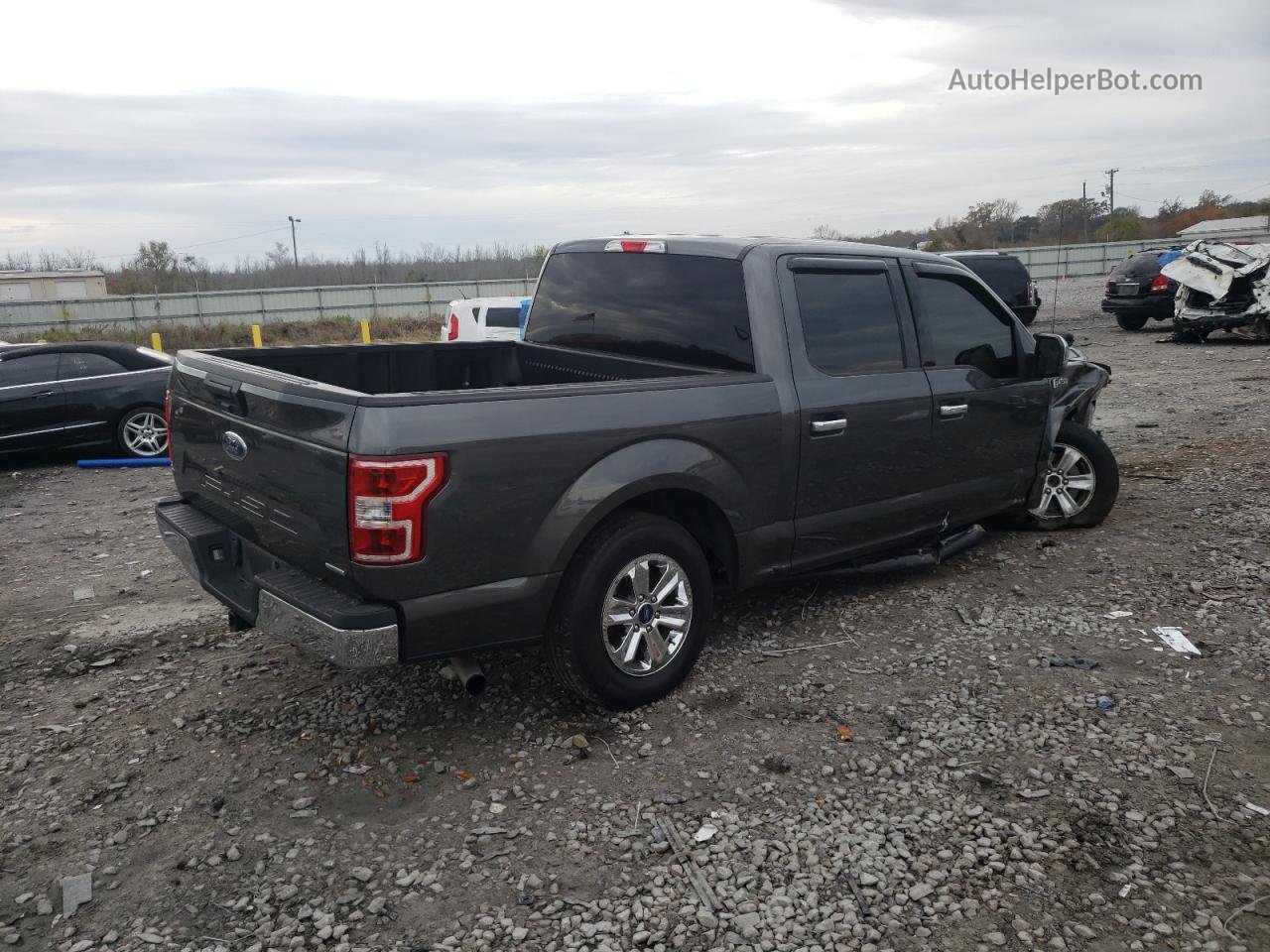 2020 Ford F150 Supercrew Gray vin: 1FTEW1CP0LFC16404