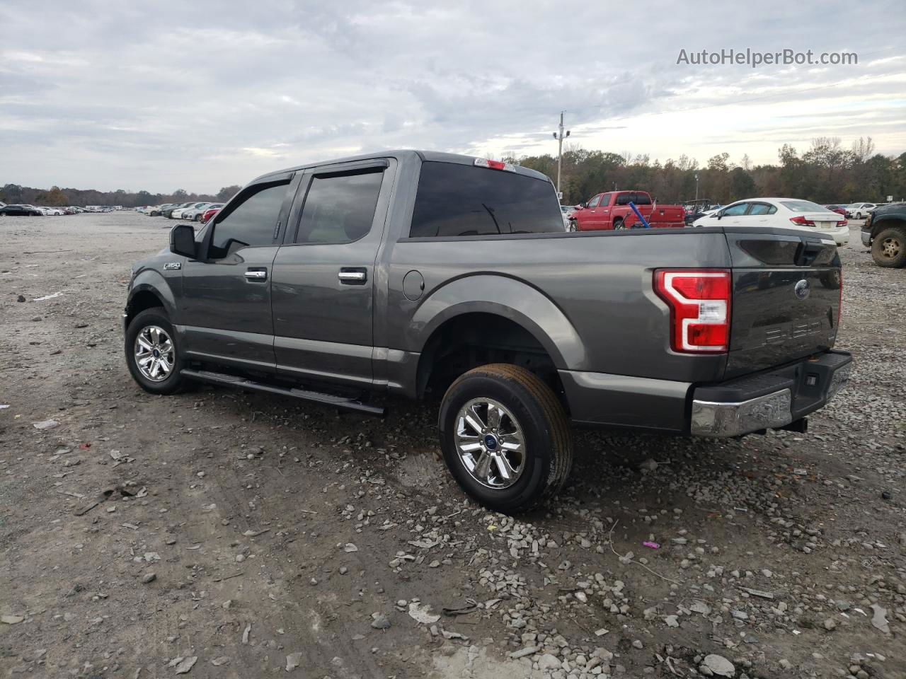 2020 Ford F150 Supercrew Серый vin: 1FTEW1CP0LFC16404