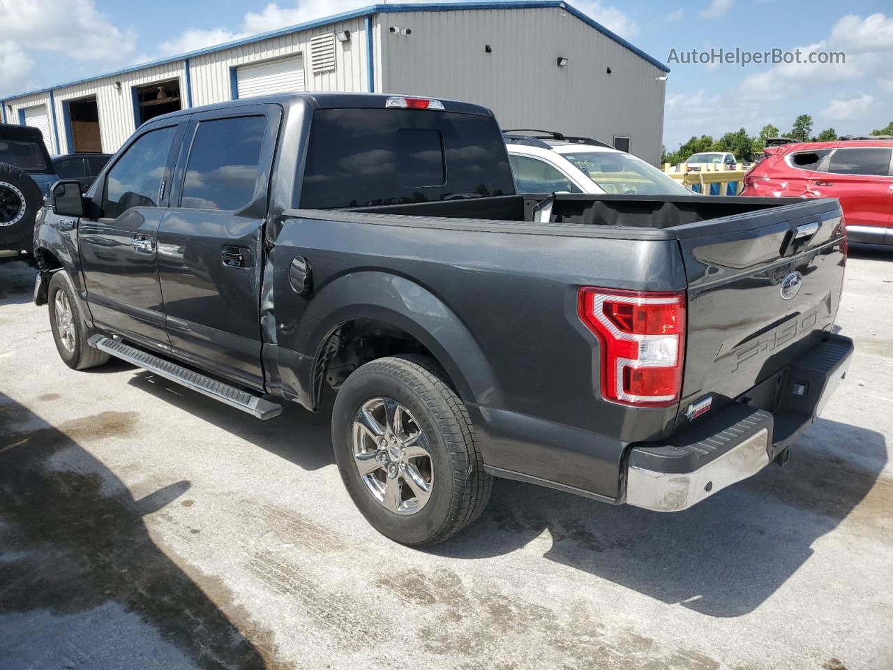 2020 Ford F150 Supercrew Gray vin: 1FTEW1CP0LKF15687