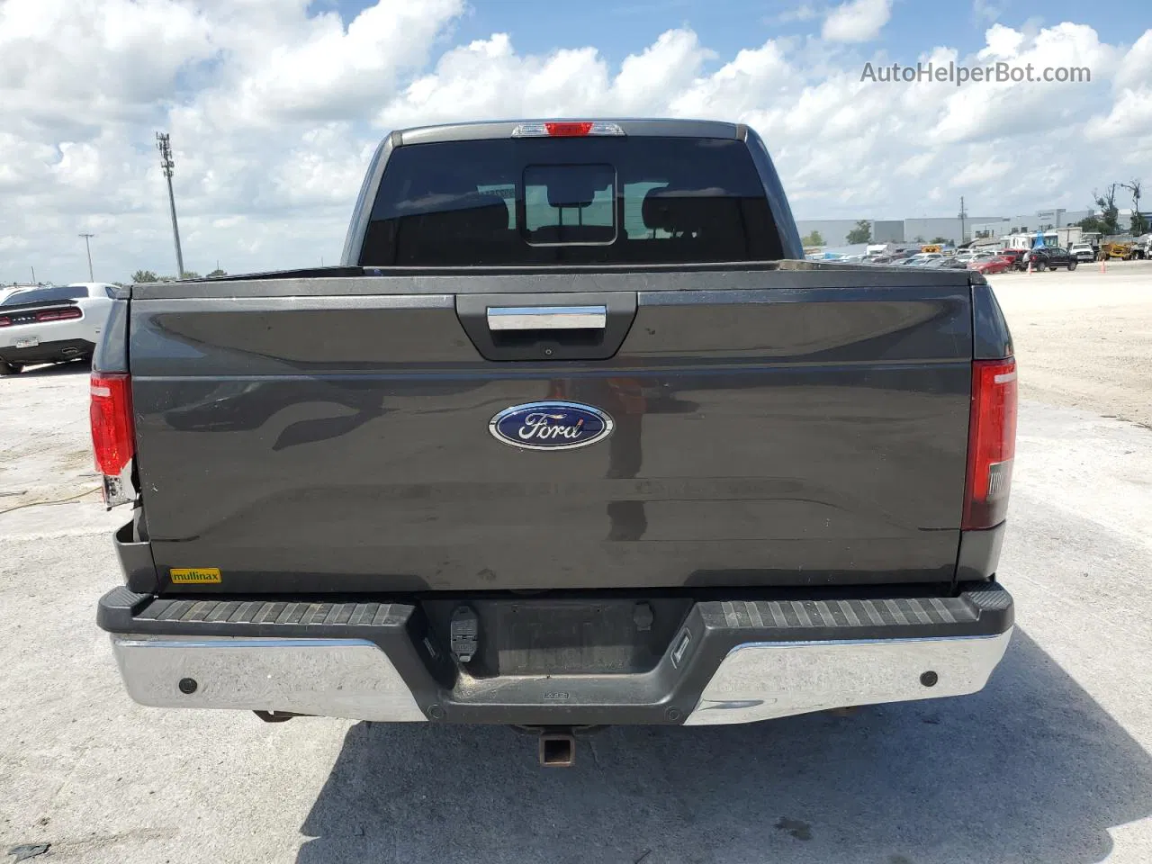 2017 Ford F150 Supercrew Gray vin: 1FTEW1CP1HFA41989