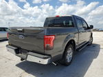 2017 Ford F150 Supercrew Gray vin: 1FTEW1CP1HFA41989