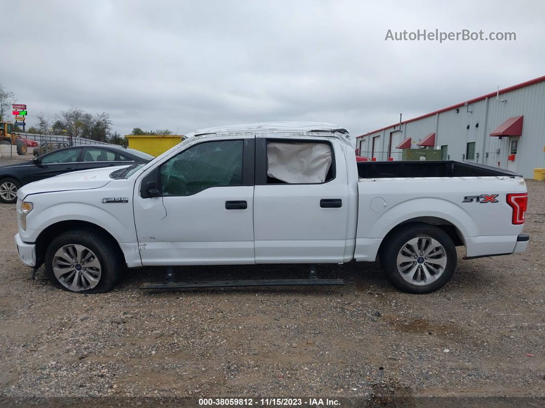 2017 Ford F-150 Xl White vin: 1FTEW1CP1HKE47990