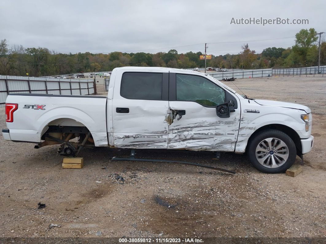 2017 Ford F-150 Xl White vin: 1FTEW1CP1HKE47990