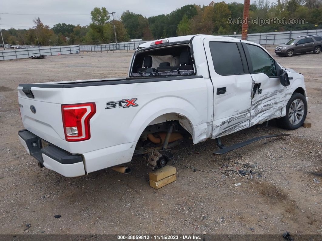 2017 Ford F-150 Xl White vin: 1FTEW1CP1HKE47990