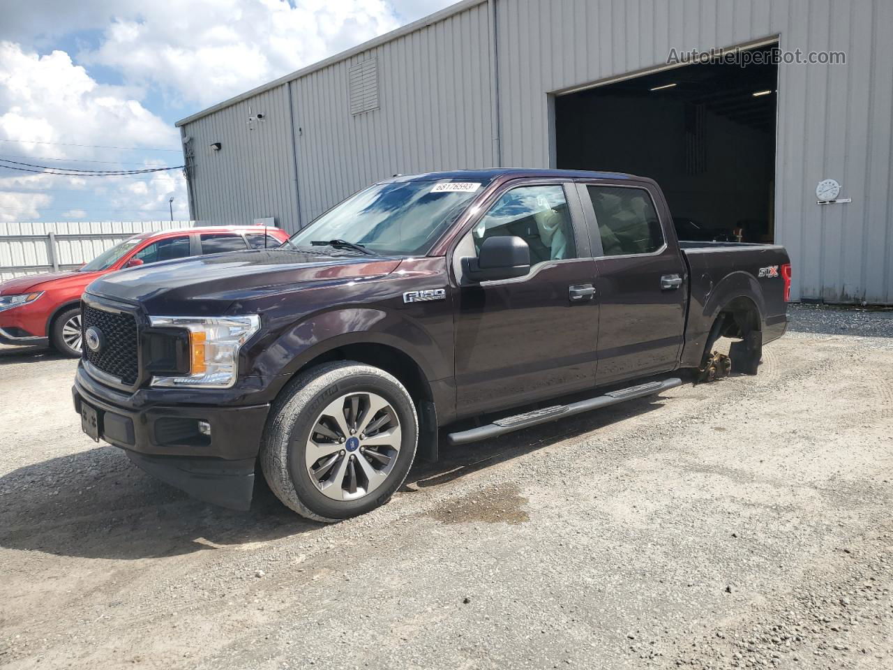 2019 Ford F150 Supercrew Black vin: 1FTEW1CP1KFD26411