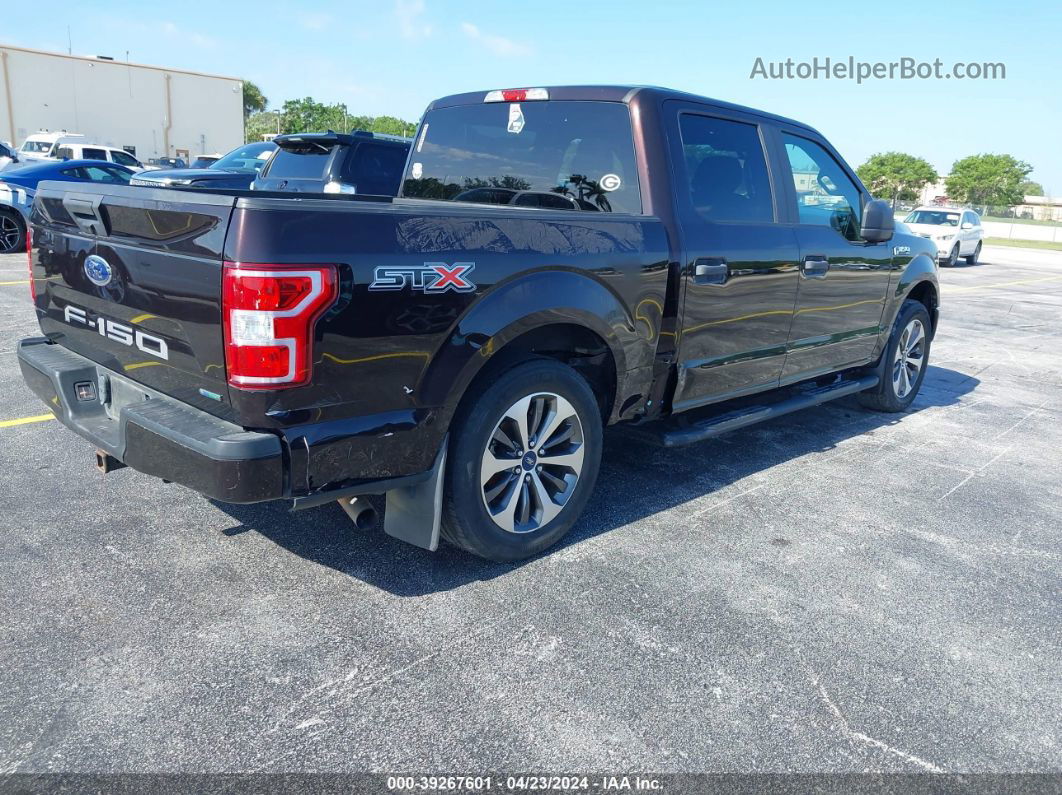 2019 Ford F-150 Xl Purple vin: 1FTEW1CP1KFD26411