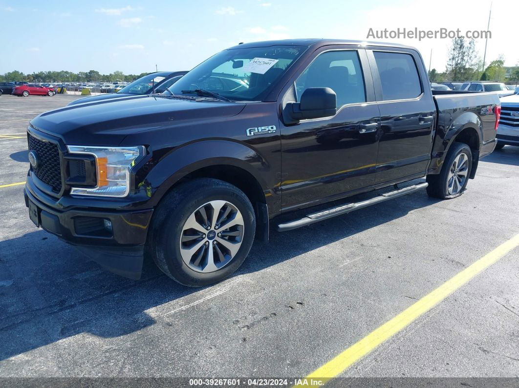 2019 Ford F-150 Xl Purple vin: 1FTEW1CP1KFD26411