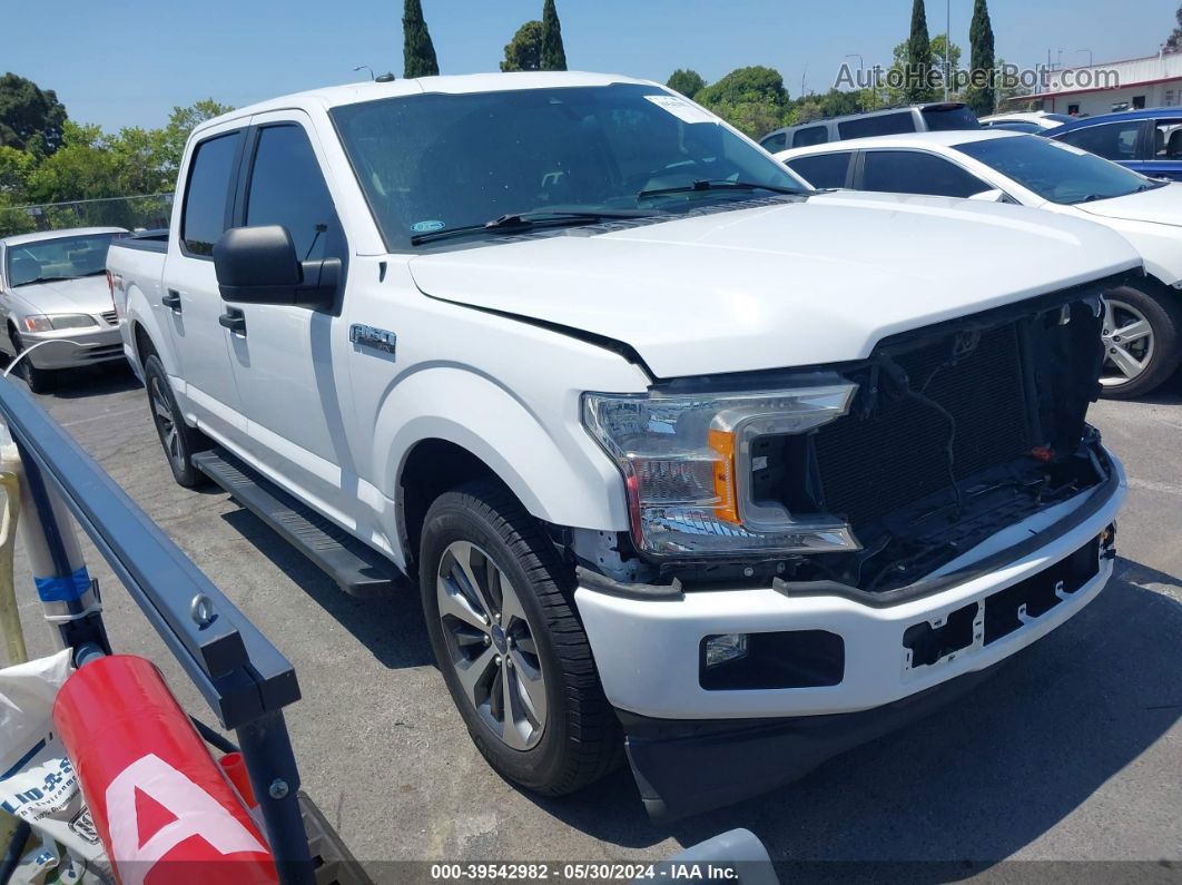 2019 Ford F-150 Xl White vin: 1FTEW1CP1KKC14117