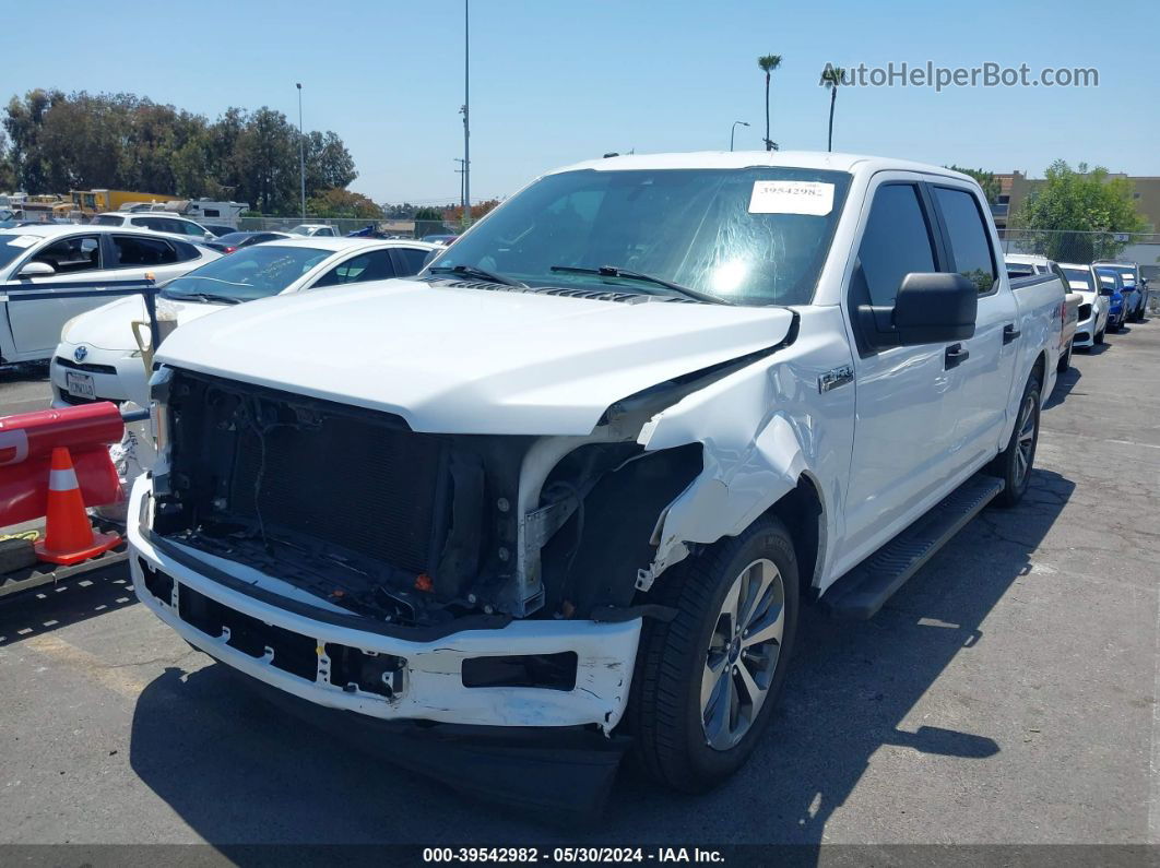 2019 Ford F-150 Xl White vin: 1FTEW1CP1KKC14117