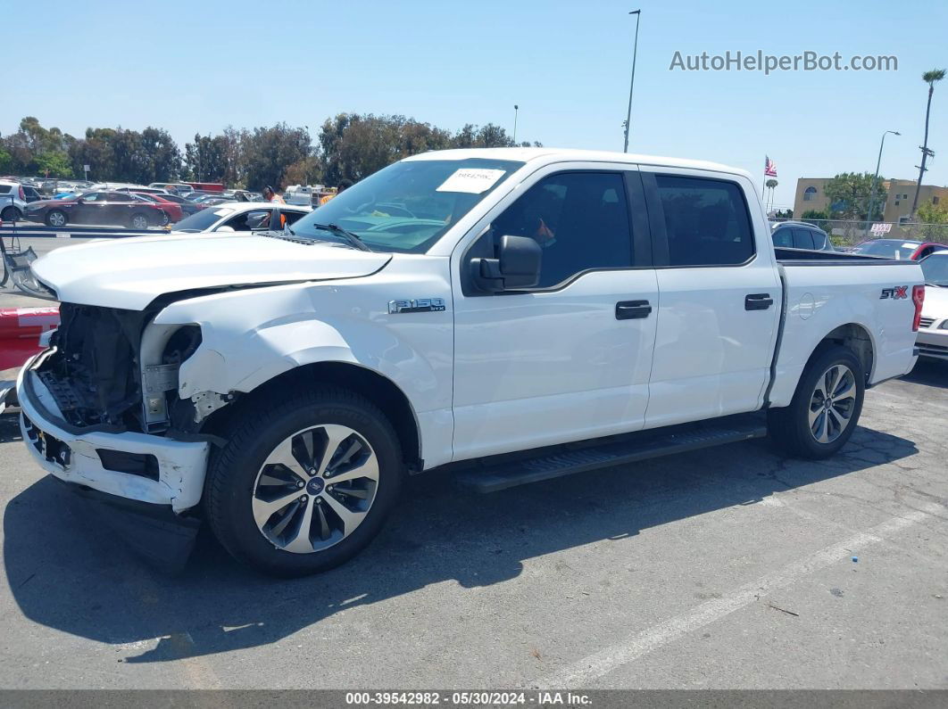 2019 Ford F-150 Xl White vin: 1FTEW1CP1KKC14117