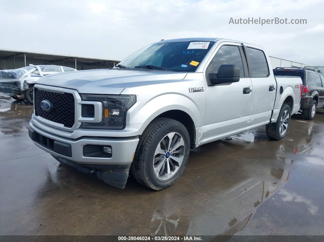 2019 Ford F-150 Xl Серебряный vin: 1FTEW1CP1KKE60942