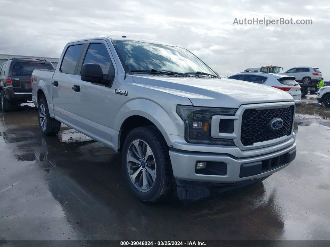 2019 Ford F-150 Xl Серебряный vin: 1FTEW1CP1KKE60942