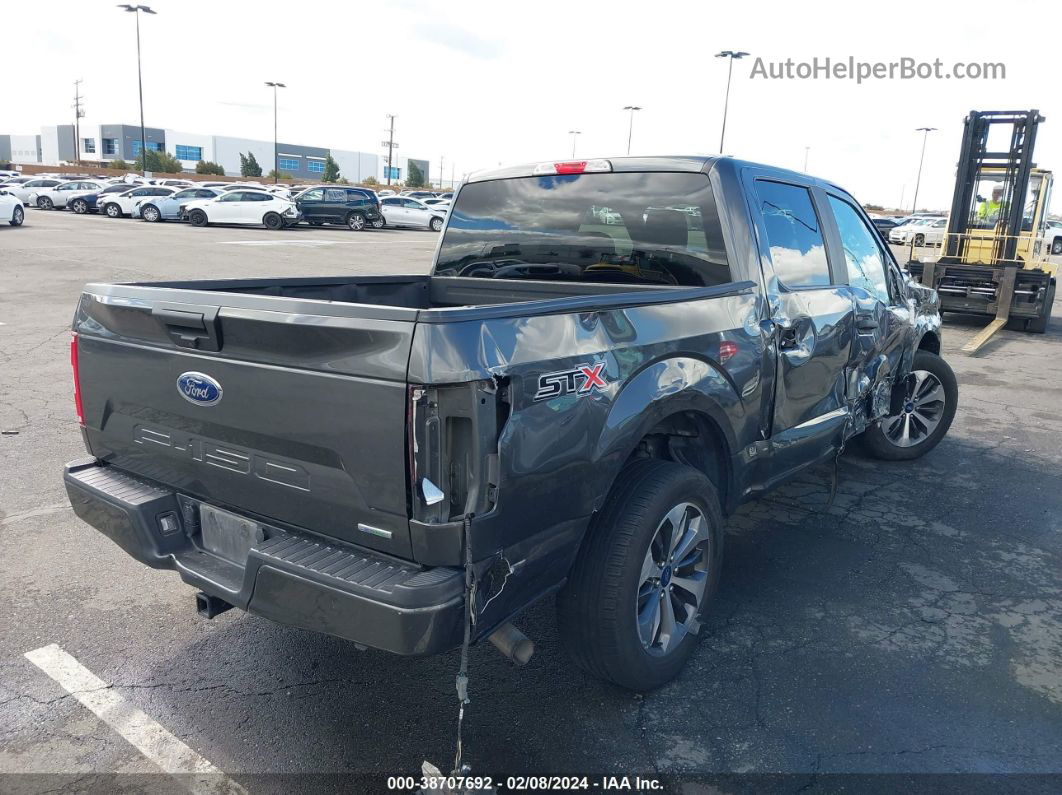 2019 Ford F-150 Xl Silver vin: 1FTEW1CP1KKE80916