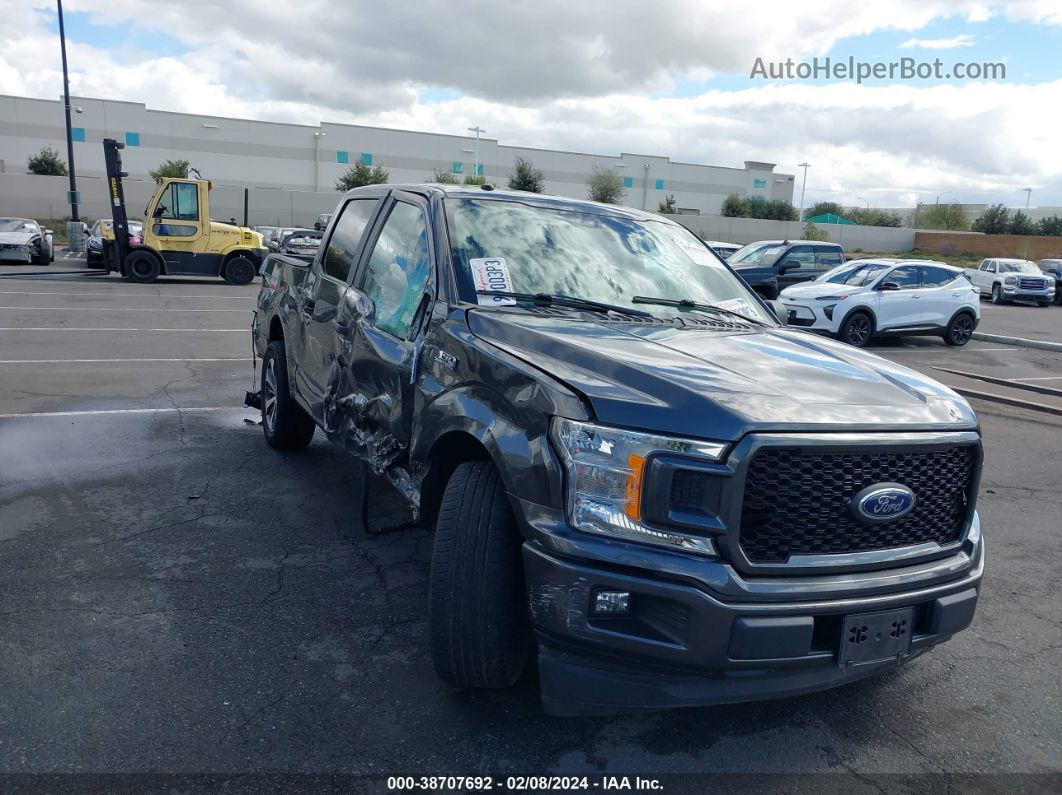 2019 Ford F-150 Xl Silver vin: 1FTEW1CP1KKE80916