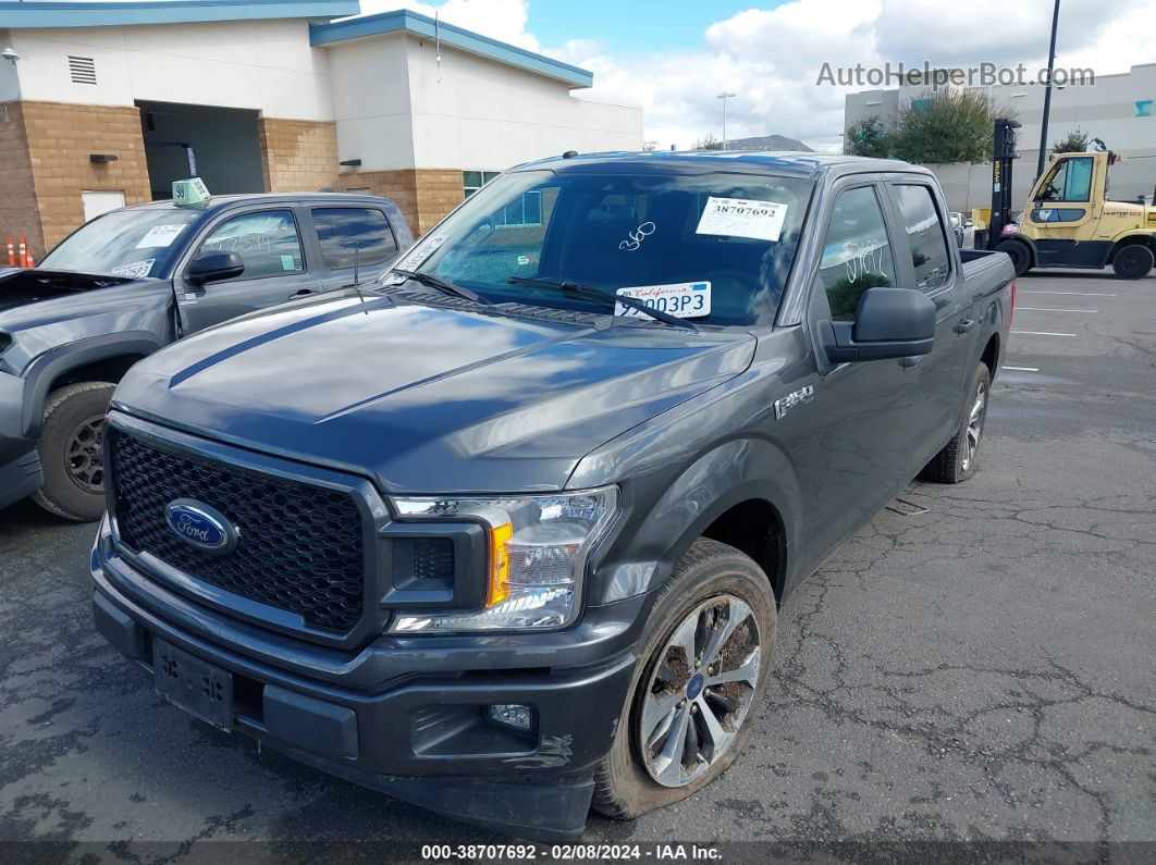 2019 Ford F-150 Xl Silver vin: 1FTEW1CP1KKE80916