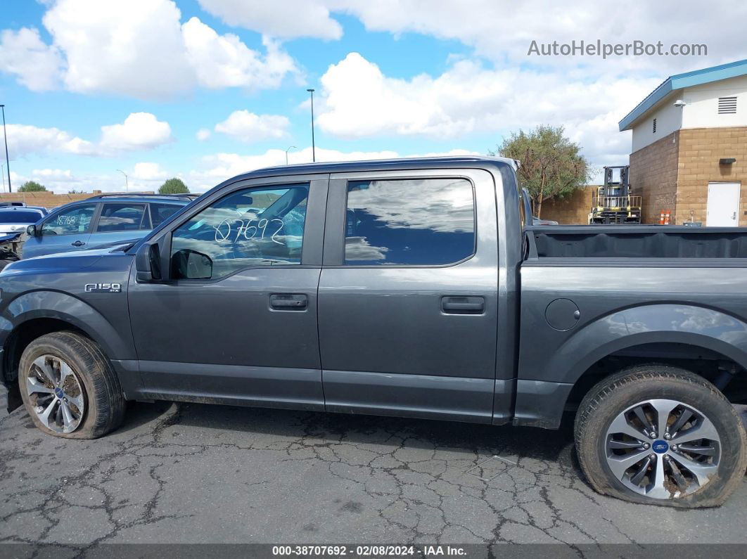 2019 Ford F-150 Xl Silver vin: 1FTEW1CP1KKE80916