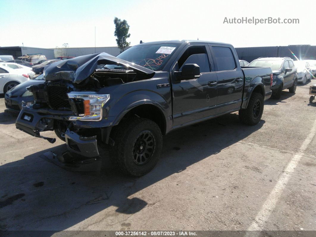 2020 Ford F-150 Xl/xlt/lariat Gray vin: 1FTEW1CP1LFB81789