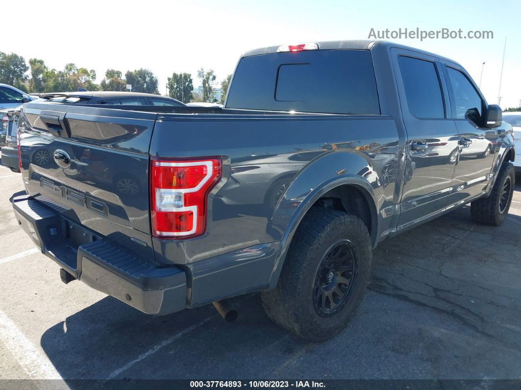 2020 Ford F-150 Xl/xlt/lariat Gray vin: 1FTEW1CP1LFB81789