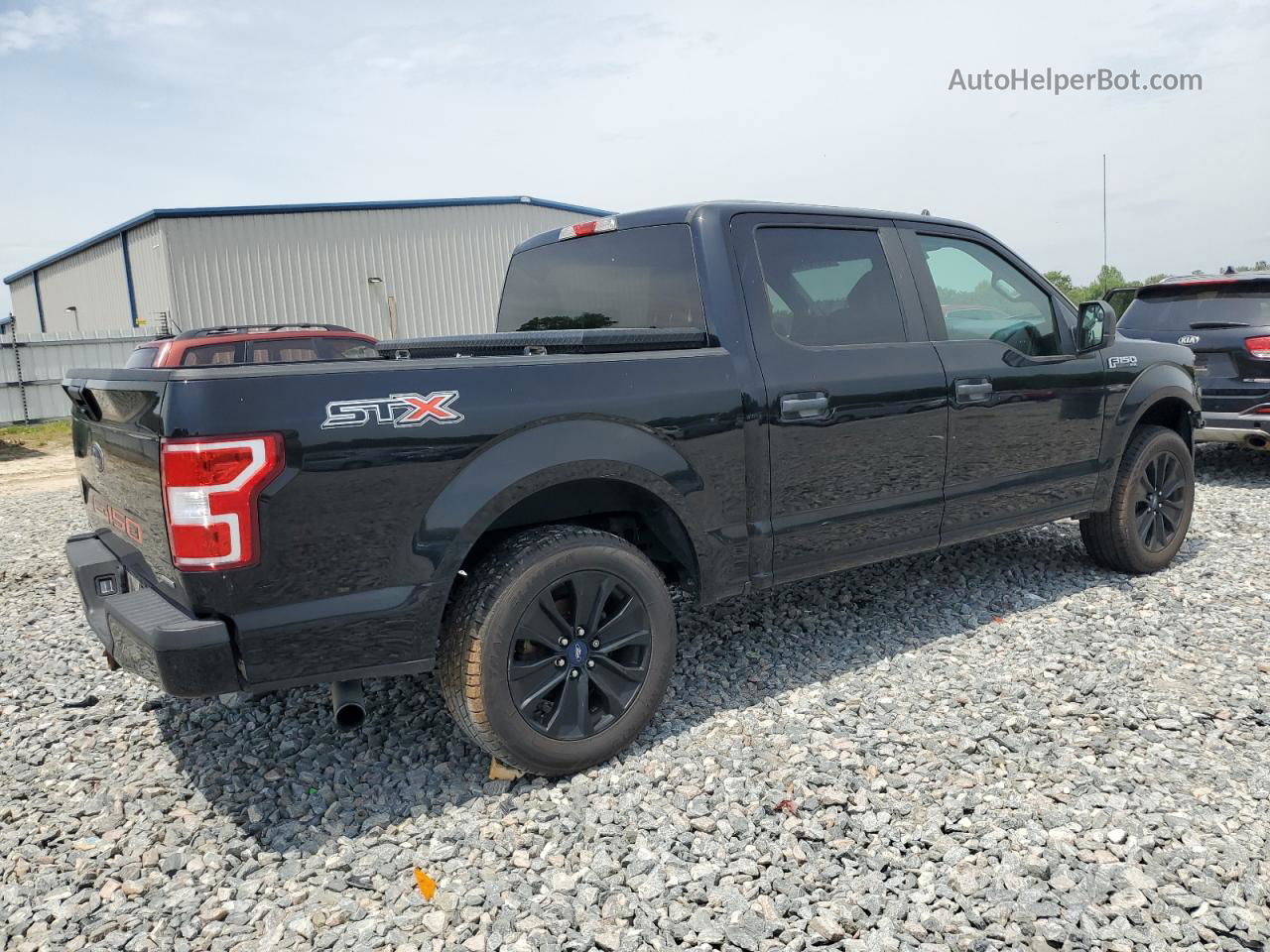 2020 Ford F150 Supercrew Black vin: 1FTEW1CP1LFC00227