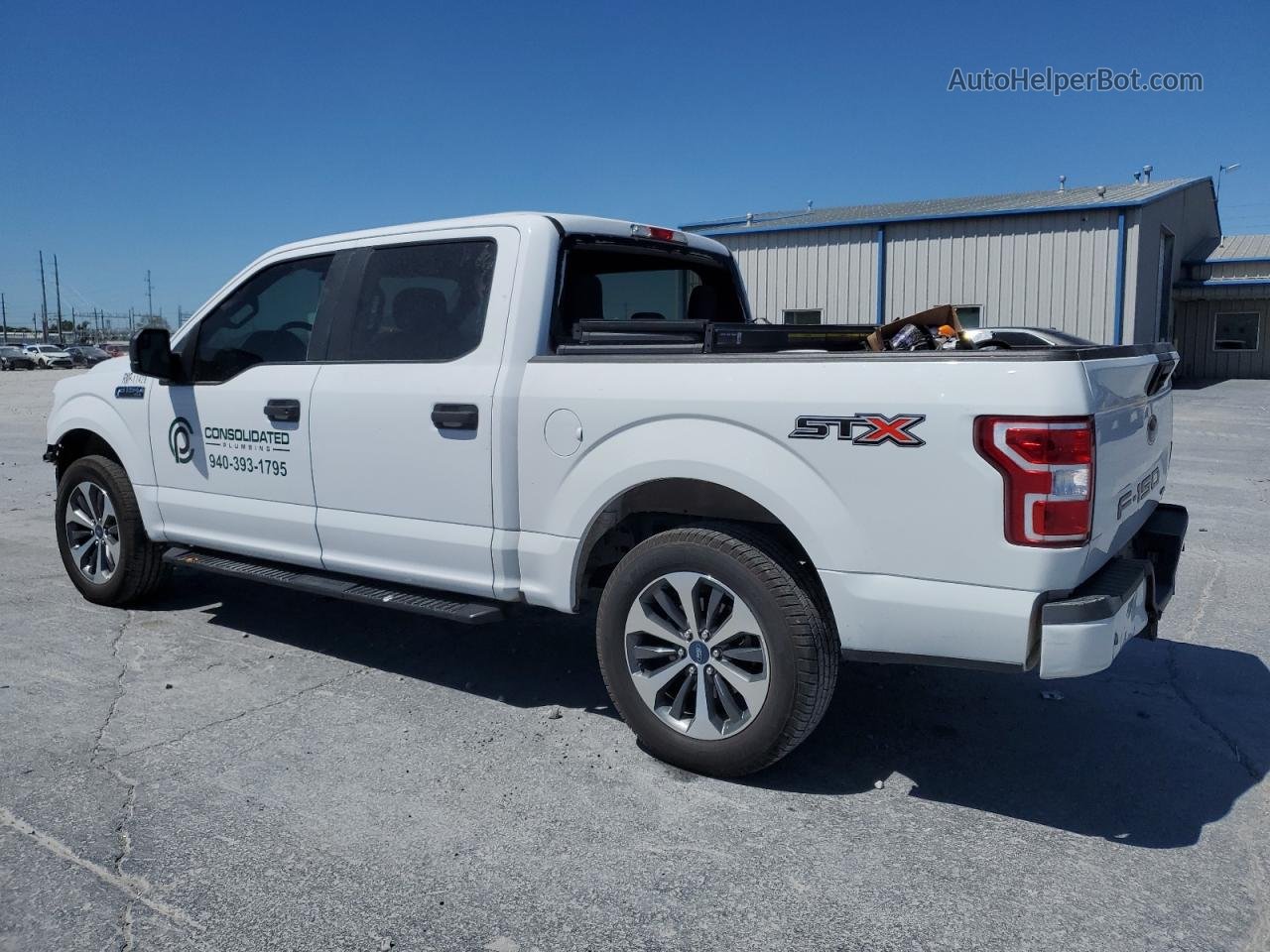 2020 Ford F150 Supercrew White vin: 1FTEW1CP1LKD88822