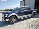 2017 Ford F150 Supercrew Blue vin: 1FTEW1CP2HFA40687