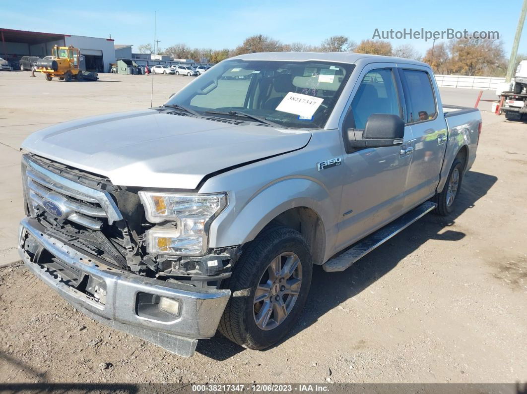 2017 Ford F-150 Xlt Silver vin: 1FTEW1CP2HKC11140