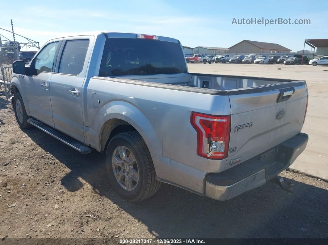 2017 Ford F-150 Xlt Silver vin: 1FTEW1CP2HKC11140