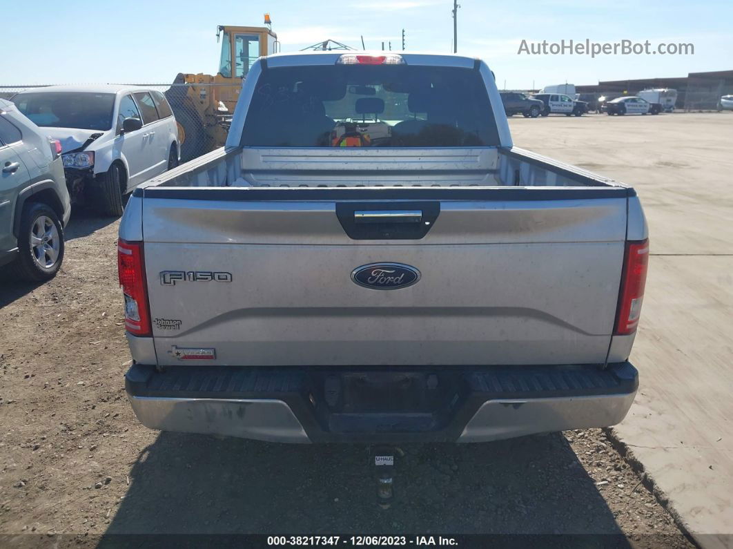 2017 Ford F-150 Xlt Silver vin: 1FTEW1CP2HKC11140