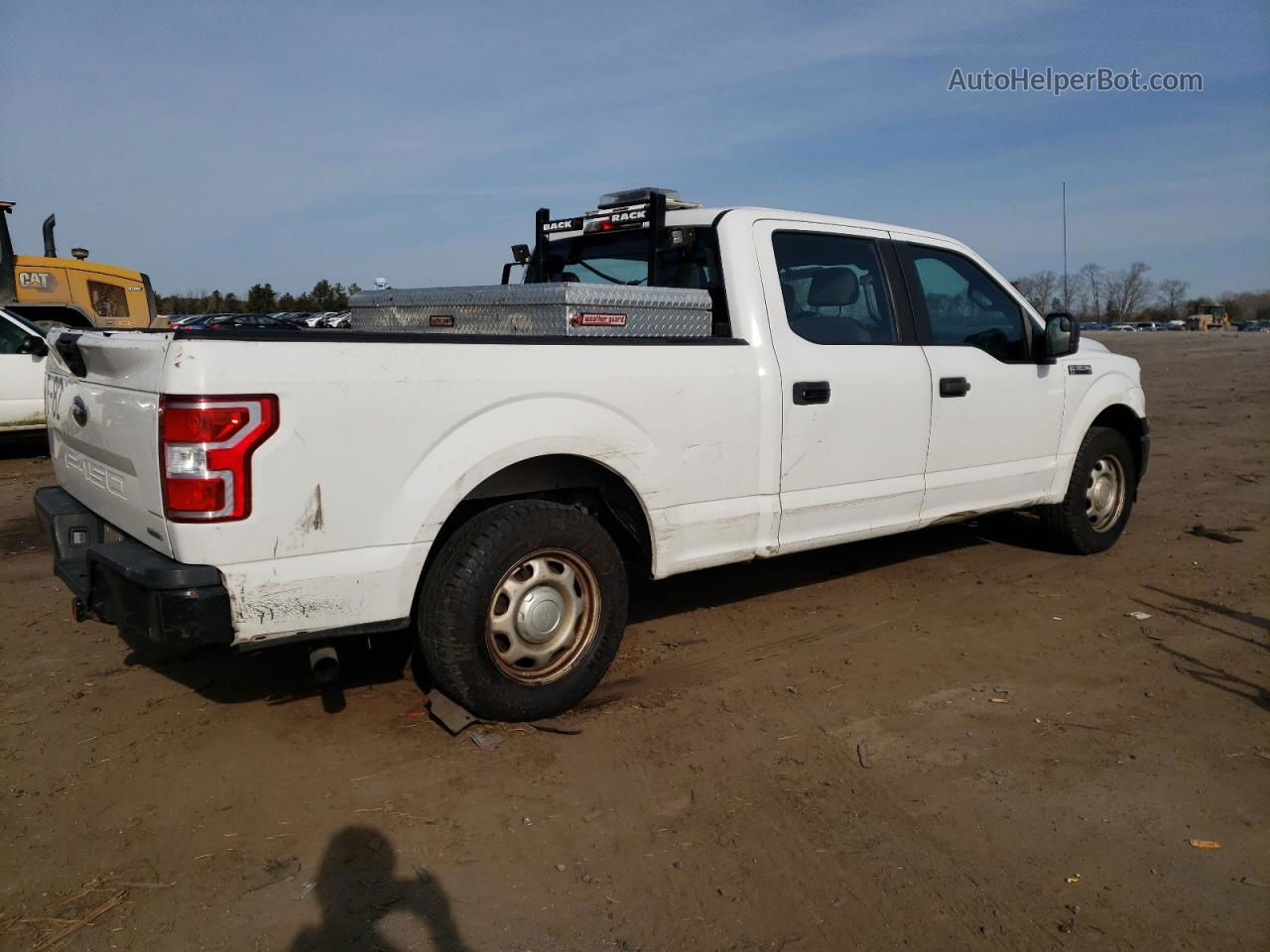 2018 Ford F150 Supercrew Белый vin: 1FTEW1CP2JFD18400