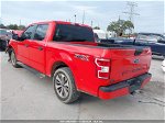 2018 Ford F-150 Xl Red vin: 1FTEW1CP2JKC47500