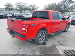 2018 Ford F-150 Xl Red vin: 1FTEW1CP2JKC47500