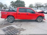 2018 Ford F-150 Xl Red vin: 1FTEW1CP2JKC47500