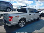 2018 Ford F-150 Xl Silver vin: 1FTEW1CP2JKC54057